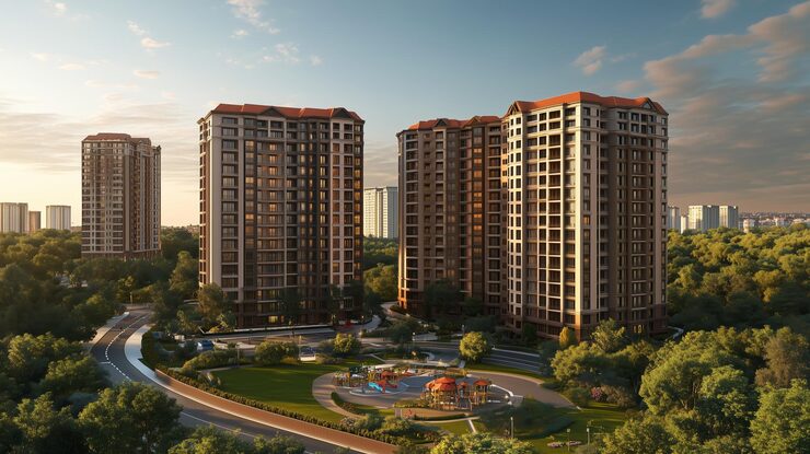 SK Fortune Sukhada upcoming redevelopment project near Ideal Colony Kothrud Pune with 2 and 3 BHK apartments